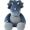 Noukie's Peluche géante en veloudoux Ops le tricératops TSO (90 cm)