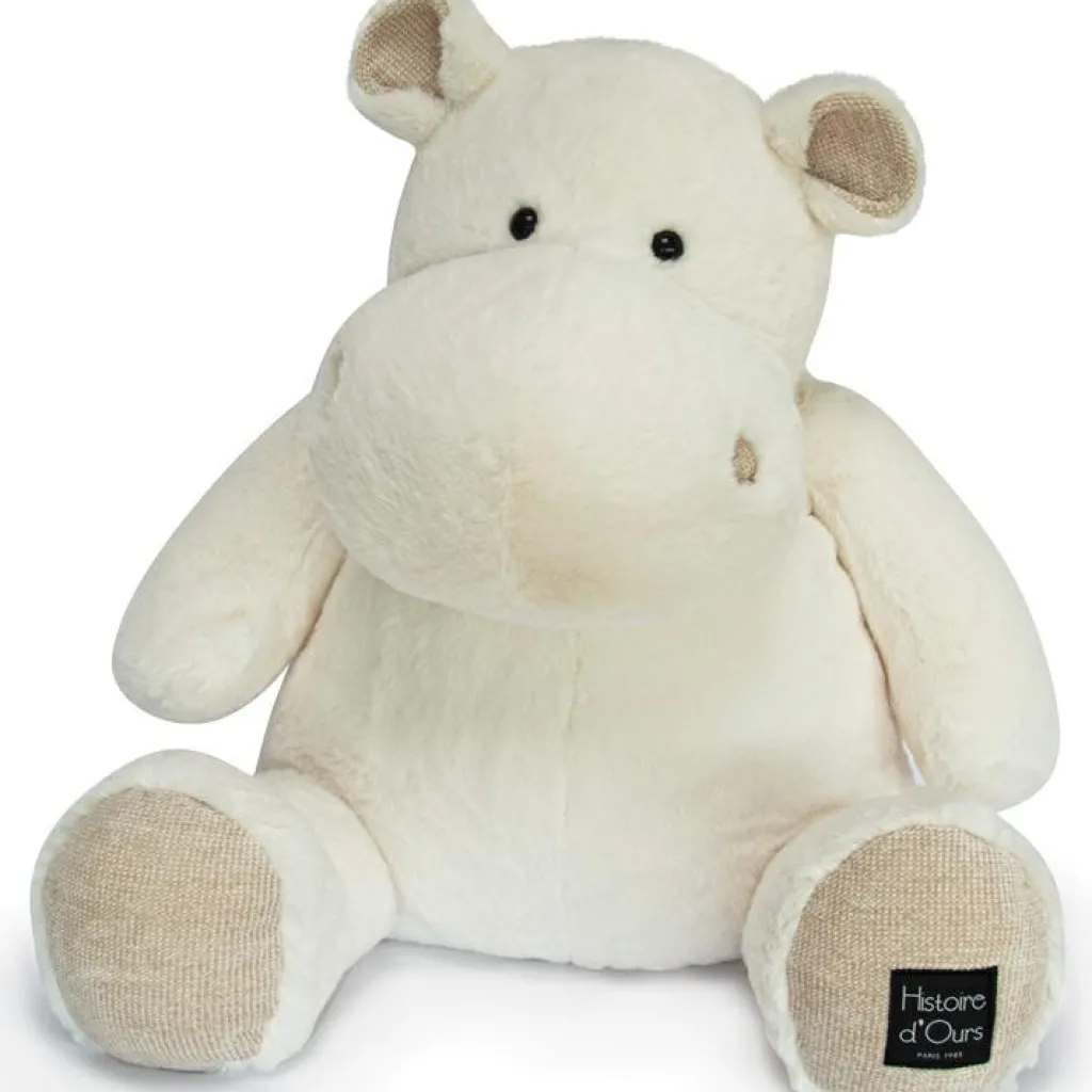Outlet Peluche géante hippopotame Hip'Chic (85 cm) Grande Peluche (60 Cm Et +)
