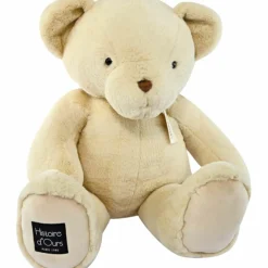 Histoire d'Ours Peluche géante le Nounours vanille (75 cm)