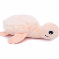 Les Déglingos Peluche géante Les Ptipotos Sauvenou maman-bébé tortue rose (49 cm)