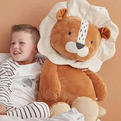 Clearance Peluche géante lion Babou (80 cm) Grande Peluche (60 Cm Et +)