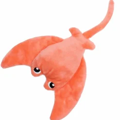 Les Déglingos Peluche géante Mantalou la raie manta et son bébé Corail (67 cm)