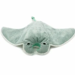 Les Déglingos Peluche géante Mantalou la raie manta et son bébé menthe (67 cm)