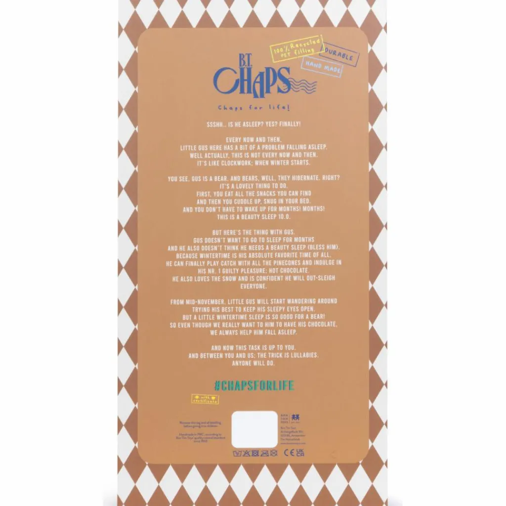 New Peluche Gus l'ours de compagnie (25 cm) Peluche Moyenne (20-59 Cm)