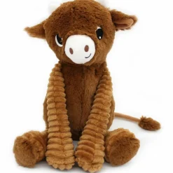 Les Déglingos Peluche Hindou maman et bébé Les Ptipotos Cassonade (31 cm)