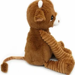 Les Déglingos Peluche Hindou maman et bébé Les Ptipotos Cassonade (31 cm)