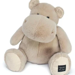 Histoire d'Ours Peluche Hippo beige sable (40 cm)