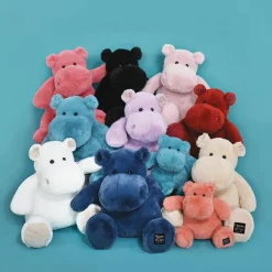 Histoire d'Ours Peluche Hippo beige sable (40 cm)