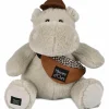 Histoire d'Ours Peluche Hippopotame HELLO BROOK beige (20 cm)