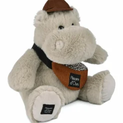 Histoire d'Ours Peluche Hippopotame HELLO BROOK beige (20 cm)