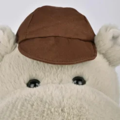 Histoire d'Ours Peluche Hippopotame HELLO BROOK beige (38 cm)