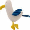 Moulin Roty Peluche hochet goéland Marco Puce et Pilou (18 cm)