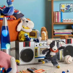 Moulin Roty Peluche hochet pigeon Michel Puce et Pilou (20 cm)