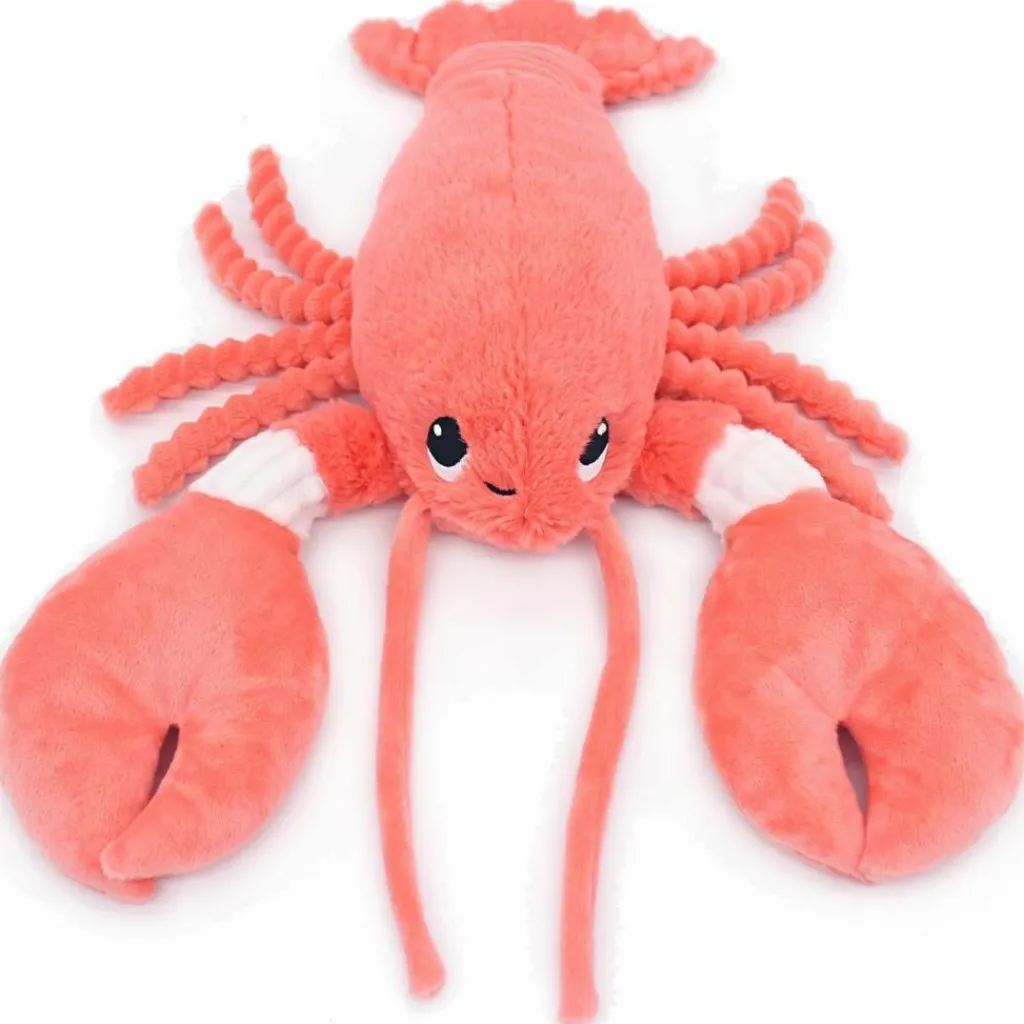 Discount Peluche Iloveyou maman et bébé Les Ptipotos Corail (48 cm) Peluche Moyenne (20-59 Cm)