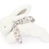 Outlet Peluche Lapin Doudou Pantin blanc (25 cm) Peluche Moyenne (20-59 Cm)