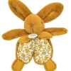 Doudou et Compagnie Peluche Lapin Doudou Pantin ocre (18 cm)