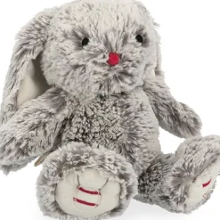 New Peluche lapin gris prestige Leo (24 cm) Peluche Moyenne (20-59 Cm)