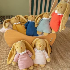 Trousselier Peluche lapin nid d'ange vert céladon (20 cm)