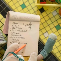 Moulin Roty Peluche lapin ocre Trois petits lapins (38 cm)