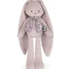Peluche Lapinoo pantin rose (35 cm) Peluche Moyenne (20-59 Cm)