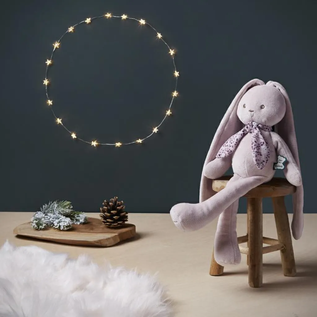 Peluche Lapinoo pantin rose (35 cm) Peluche Moyenne (20-59 Cm)