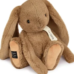 Histoire d'Ours Peluche Le Lapin noisette (32 cm)