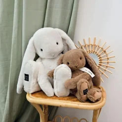 Histoire d'Ours Peluche Le Lapin noisette (32 cm)