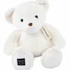 Histoire d'Ours Peluche le Nounours blanc (40 cm)