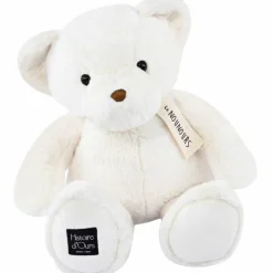 Histoire d'Ours Peluche le Nounours blanc (40 cm)