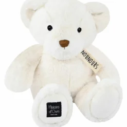 Discount Peluche le Nounours blanc (28 cm) Peluche Moyenne (20-59 Cm)