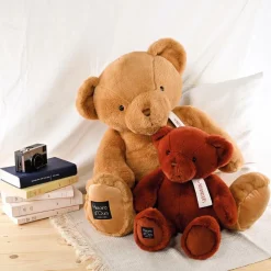 Discount Peluche le Nounours noisette (28 cm) Peluche Moyenne (20-59 Cm)