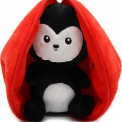 Les Déglingos Peluche Les Flipetz Comet la coccinelle-tomate