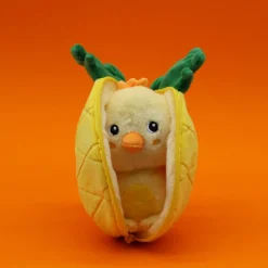 Les Déglingos Peluche Les Flipetz Nugget le poussin-ananas