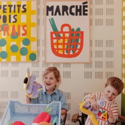 Les Déglingos Peluche Les Flipetz Poppet le papillon-banane