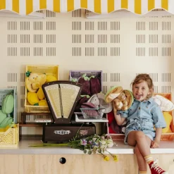 Les Déglingos Peluche Les Flipetz Velvet l'éléphant-aubergine