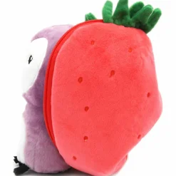 New Peluche Les Flipetz Violet la chouette-fraise Petite Peluche (< 20 Cm)