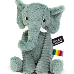 Les Déglingos Peluche Les Ptipotos Dimoitou l'éléphant vert (26 cm)