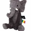 Les Déglingos Peluche Les Ptipotos Dimoitou l'éléphant gris (35 cm)