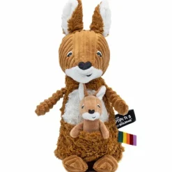 New Peluche Les Ptipotos Kangourou cassonade (33 cm) Peluche Moyenne (20-59 Cm)