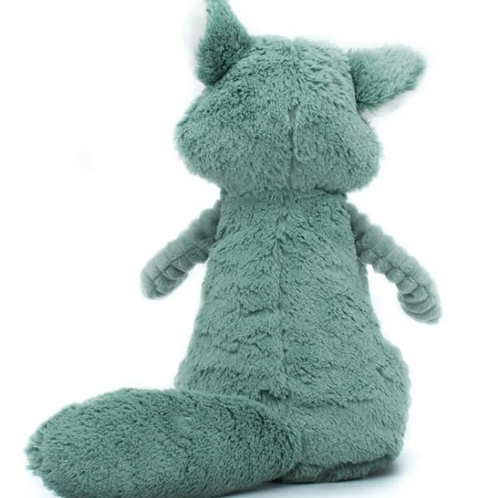 Les Déglingos Peluche Les Ptipotos Netoitou le raton laveur vert (26 cm)