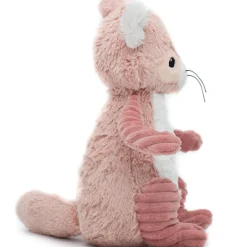 Les Déglingos Peluche Les Ptipotos Netoitou le raton laveur rose (26 cm)