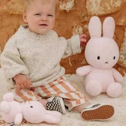 Clearance Peluche Miffy Terry Rose Pastel (33 cm) Peluche Moyenne (20-59 Cm)