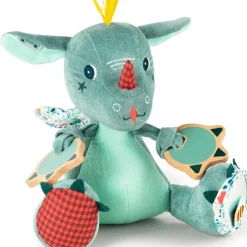 Lilliputiens Peluche multi-activités Joe le dragon