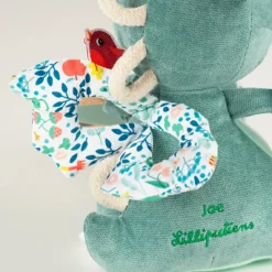 Lilliputiens Peluche multi-activités Joe le dragon