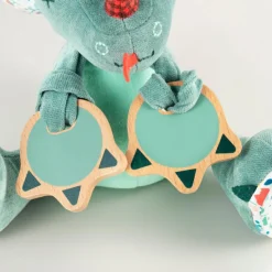 Lilliputiens Peluche multi-activités Joe le dragon