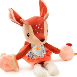 Lilliputiens Peluche multi-activités Stella le faon