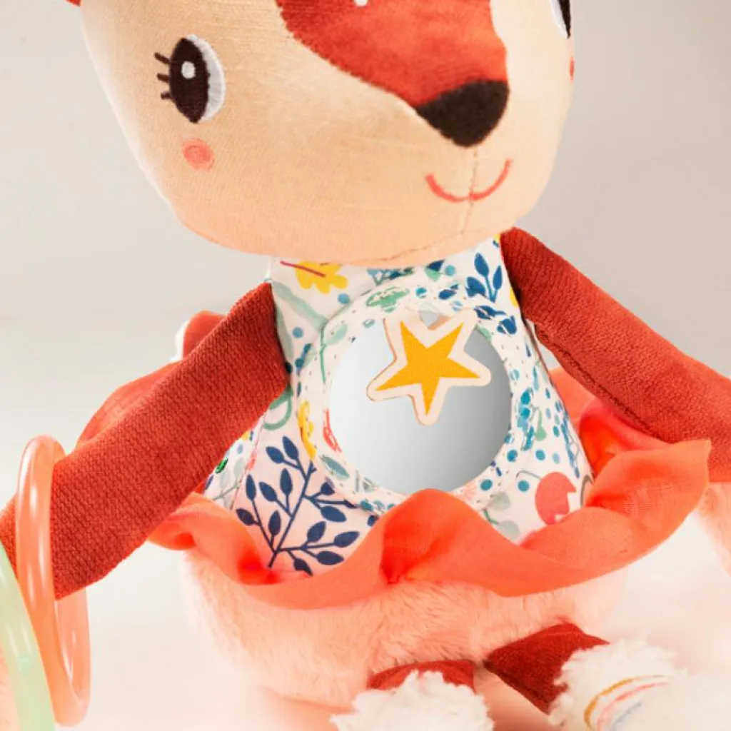 Lilliputiens Peluche multi-activités Stella le faon