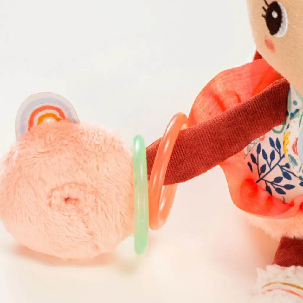 Lilliputiens Peluche multi-activités Stella le faon