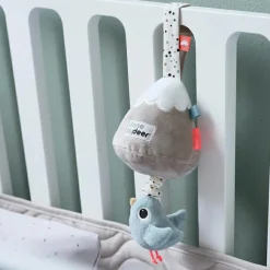 Done by Deer Peluche musicale à suspendre Birdee Multicolore