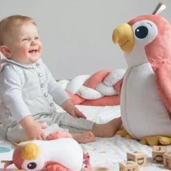 Peluche musicale à suspendre Happy (17 cm) Peluche Musicale